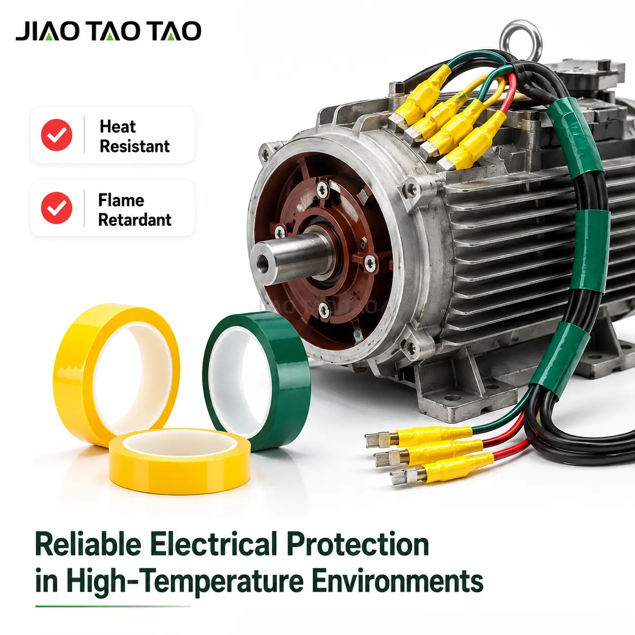 High temperature mylar insulation tape for electrical and industrial protection